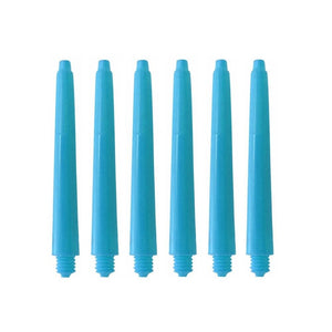 Dartfellas 30 Pack Medium Baby Blue Aqua Dart Shafts