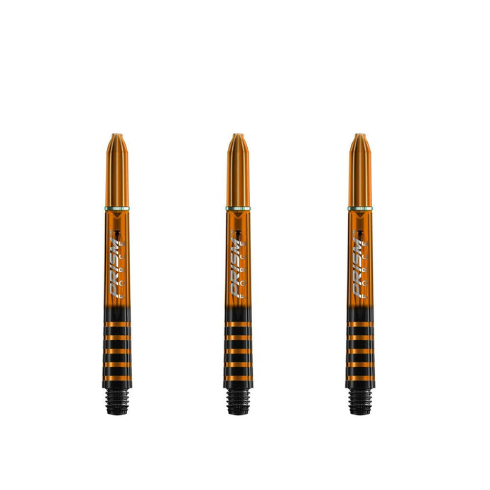 Winmau Prism Force Dart Shafts, Medium 48mm, Orange (3 Sets)