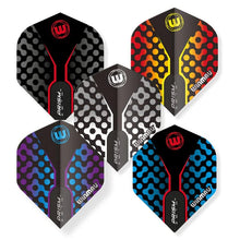 Load image into Gallery viewer, Winmau Prism Zeta Dart Flight Collection, Mixed Colours (5 Sets)