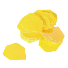 Load image into Gallery viewer, Dartfellas Bulk 50 Pack Durable Yellow Standard Dart Flights (50 Total Flights)