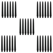 Load image into Gallery viewer, Dartfellas 30 Pack Medium Black Dart Shafts