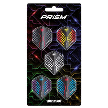 Load image into Gallery viewer, Winmau Prism Zeta Dart Flight Collection, Mixed Colours (5 Sets)