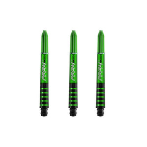 Winmau Prism Force Dart Shafts, Medium 48mm, Green (3 Sets)