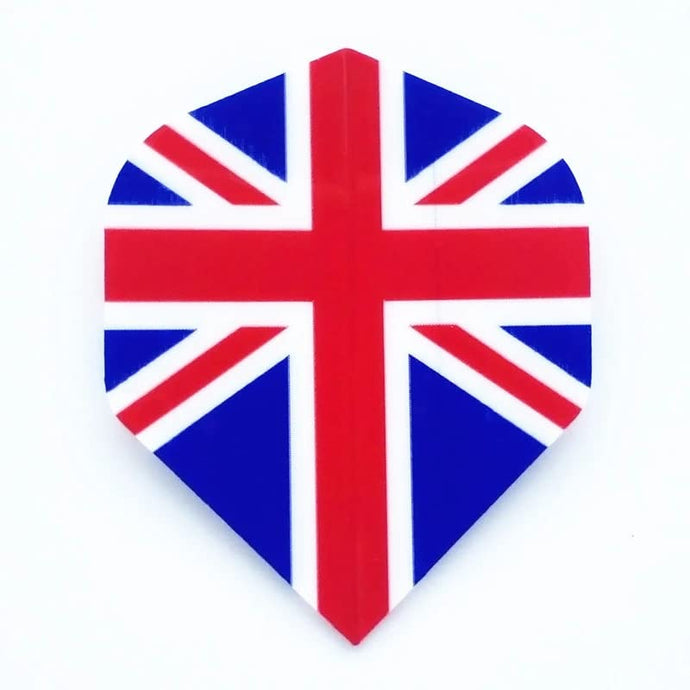 Dartfellas British Flag Dart Flights (3 Sets - 9 Flights)