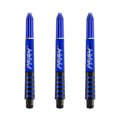 Winmau Prism Force Dart Shafts, Medium 48mm, Blue (3 Sets)