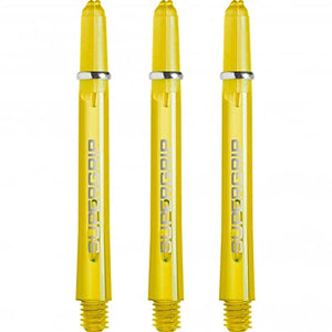 Harrows Supergrip Medium Dart Shafts Yellow (3 Sets)