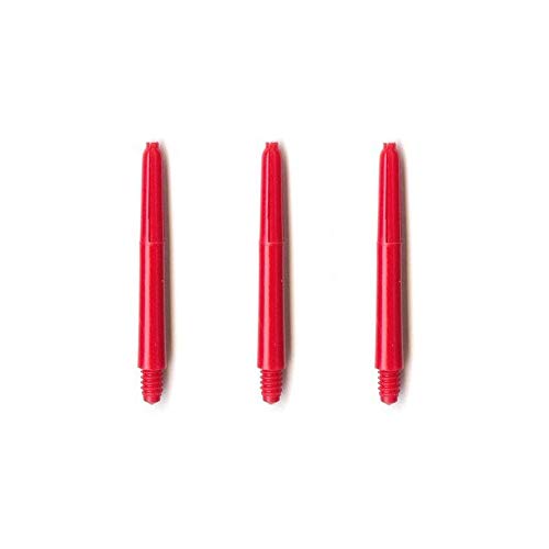 Designa Nylon Shafts, Durable Stems, Short 35mm, Red