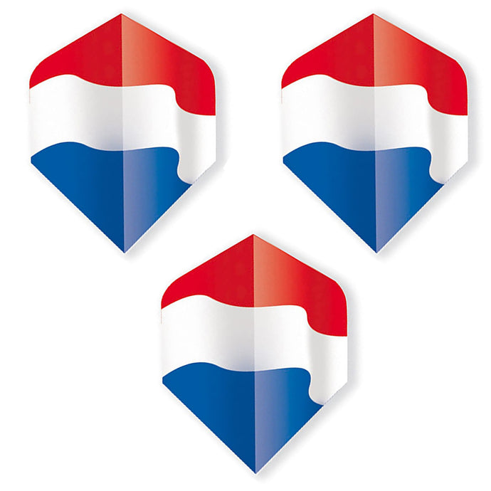 Unicorn Core Holland Netherlands Flag 75 Micron Patriot Strong Standard Dart Flights (1 Set)