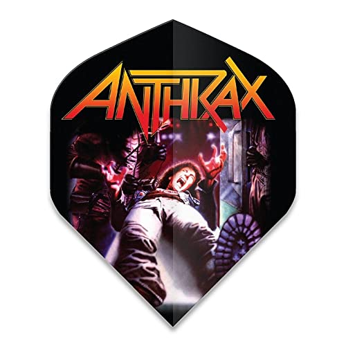 Winmau Anthrax Rock Legends 100 Micron Strong Standard Dart Flights (1 Set)
