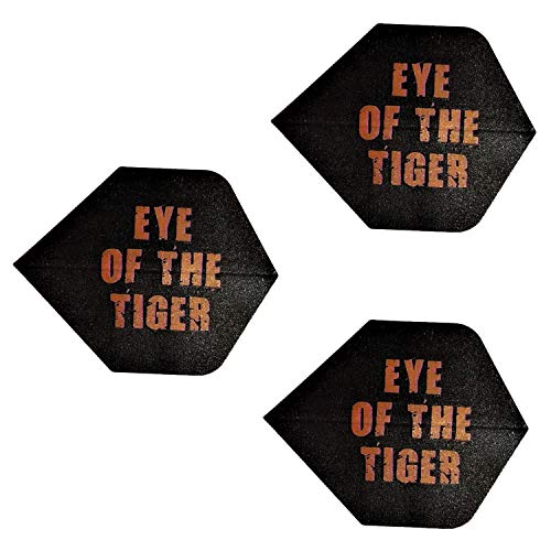 Unicorn Core Eye of The Tiger Dart Flights, 75 Micron (1 Set)