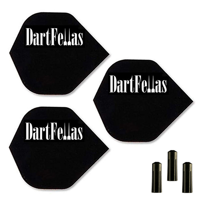 Dartfellas Standard Strong 100 Micron Dart Flights (1 Set) w/Free Flight Protectors