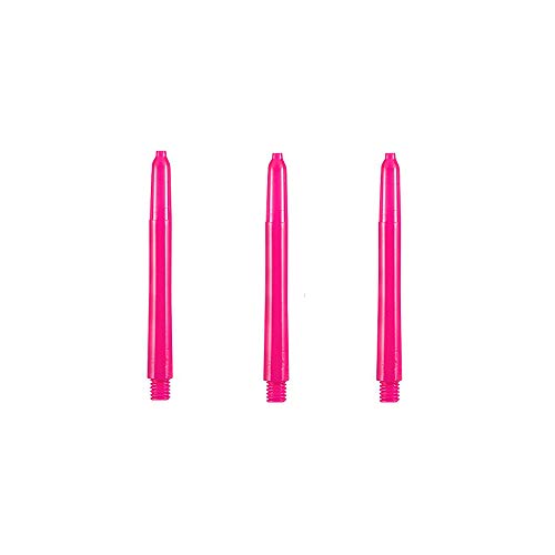 Designa Nylon Shafts, Durable Stems, Short 35mm, Neon Pink