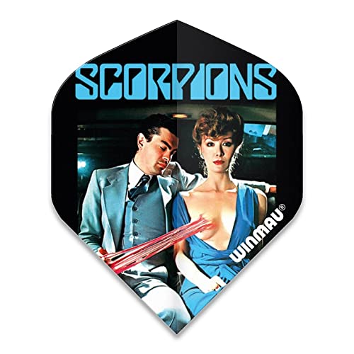 Winmau The Scorpions Rock Legends 100 Micron Strong Standard Dart Flights (1 Set)